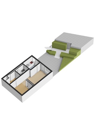 Floorplan - Prins Bernhardstraat 4, 2202 LH Noordwijk